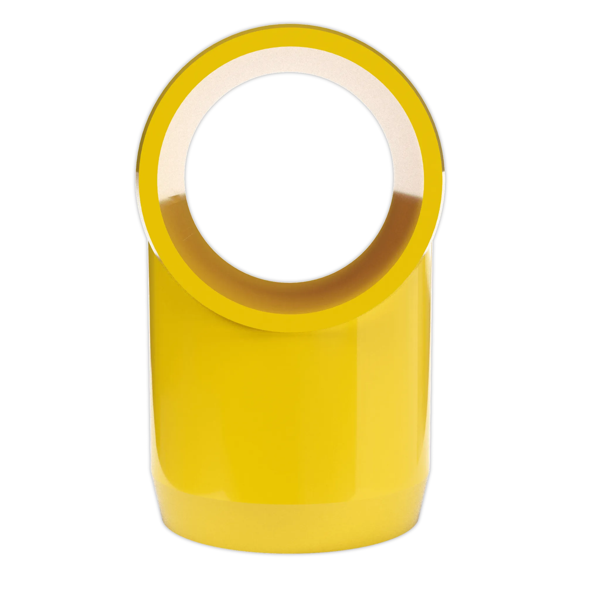 1/2 in. Slip Sling PVC Tee, Furniture Grade - Yellow