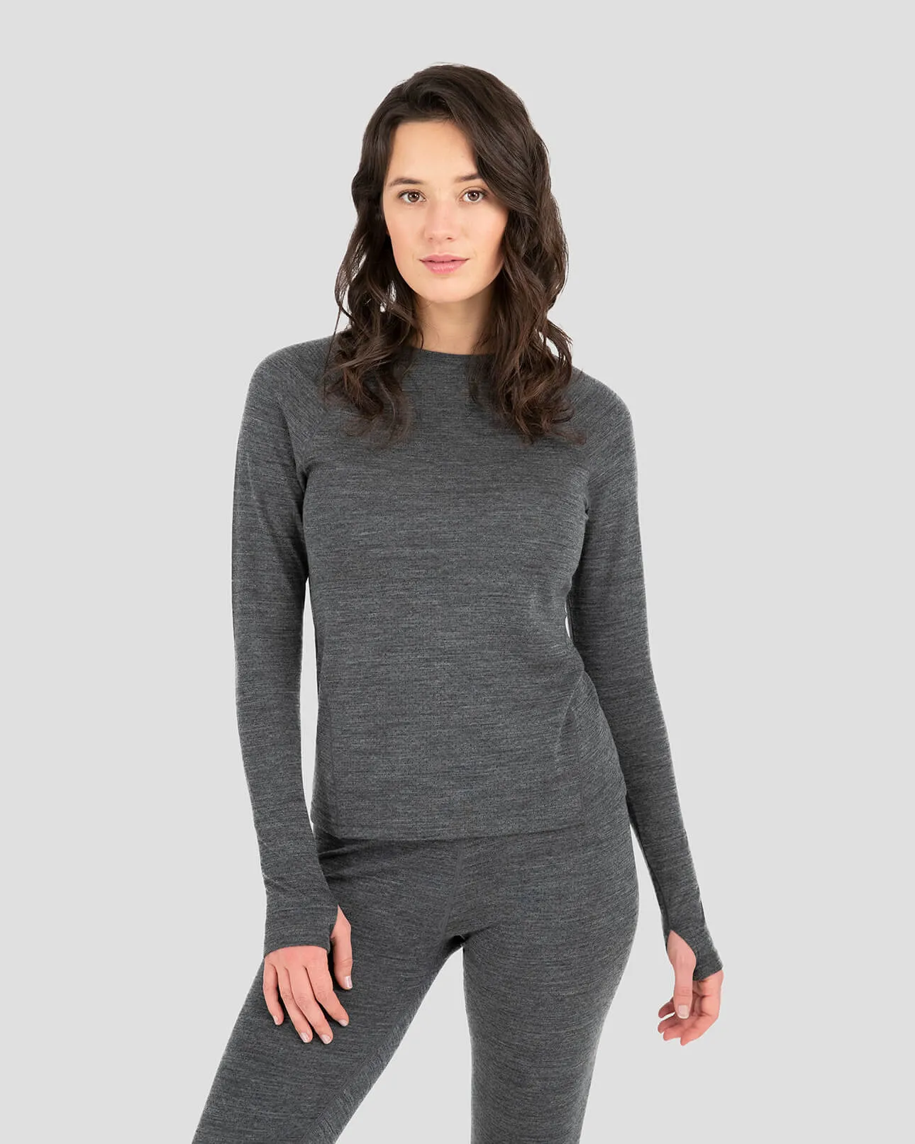 2.0 Women's Midweight Ultra Merino Wool Thermal Scoop Shirt