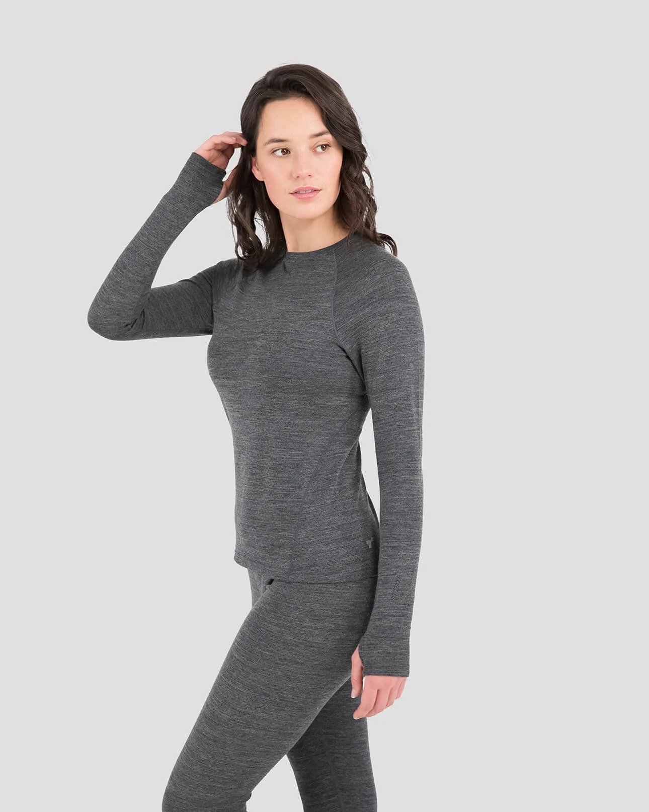 2.0 Women's Midweight Ultra Merino Wool Thermal Scoop Shirt