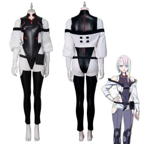 2022 Anime Cyberpunk Edgerunners Lucy Cosplay Costume Sexy Jumpsuit Halloween Party Suit