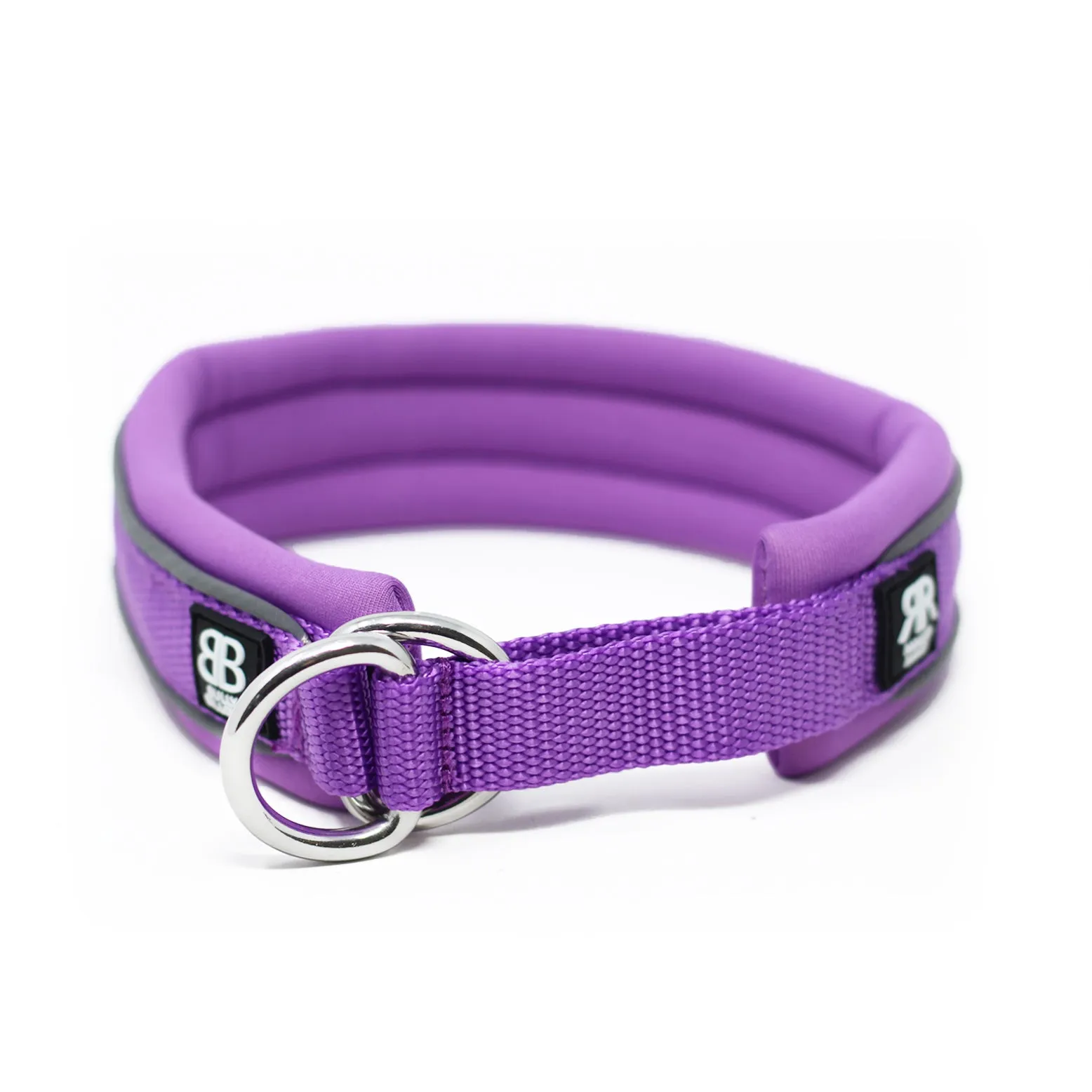 3cm Slip on Collar | Foam Padded - Purple