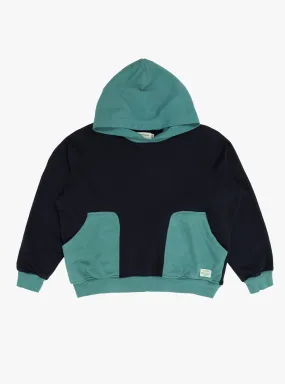 '49 Alumni Hoodie Navy & Aqua