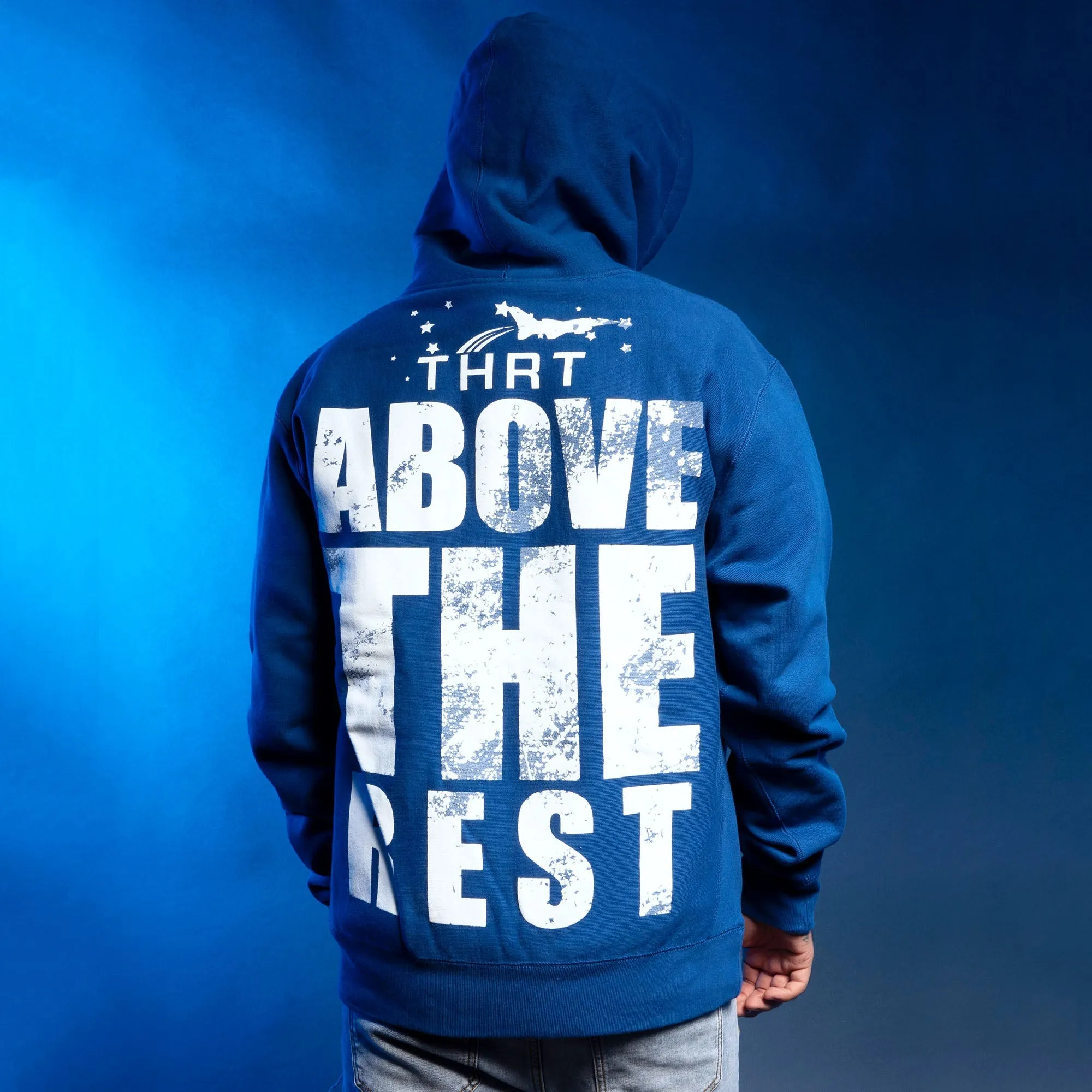 Above The Rest Super Heavy Weight Hoodie - Royal