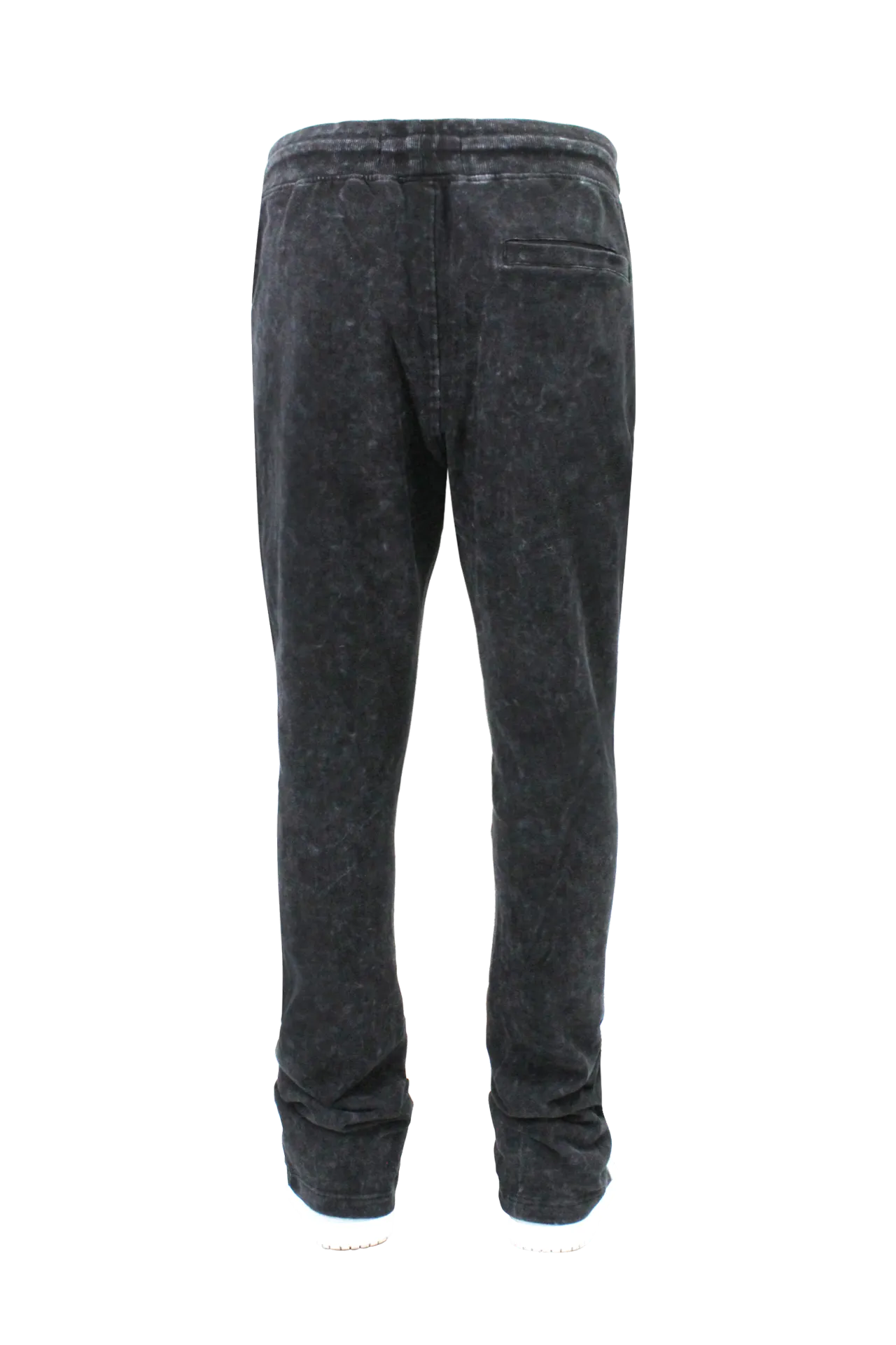 Acid Washed Stacked Fleece Pants