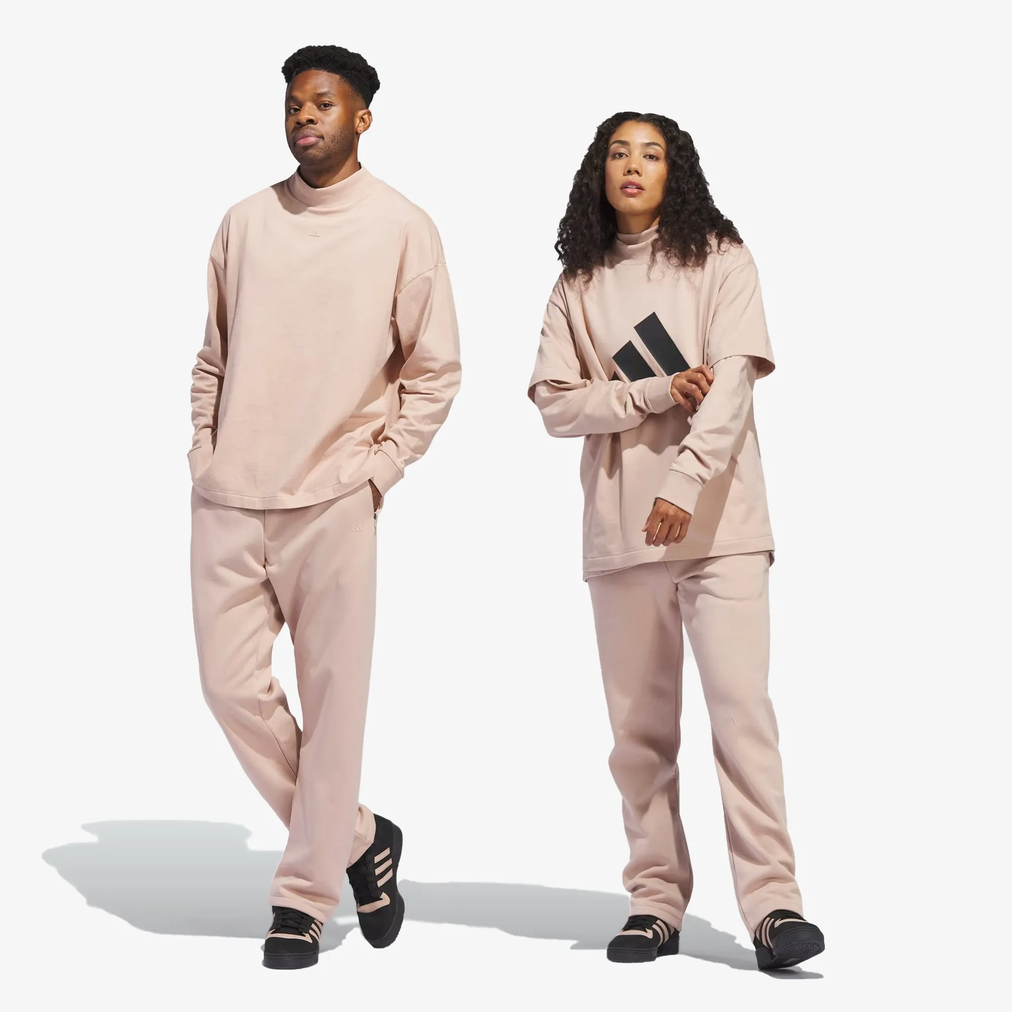 Adidas Originals | BASKETBALL SWEAT PANT  { ASH PEARL