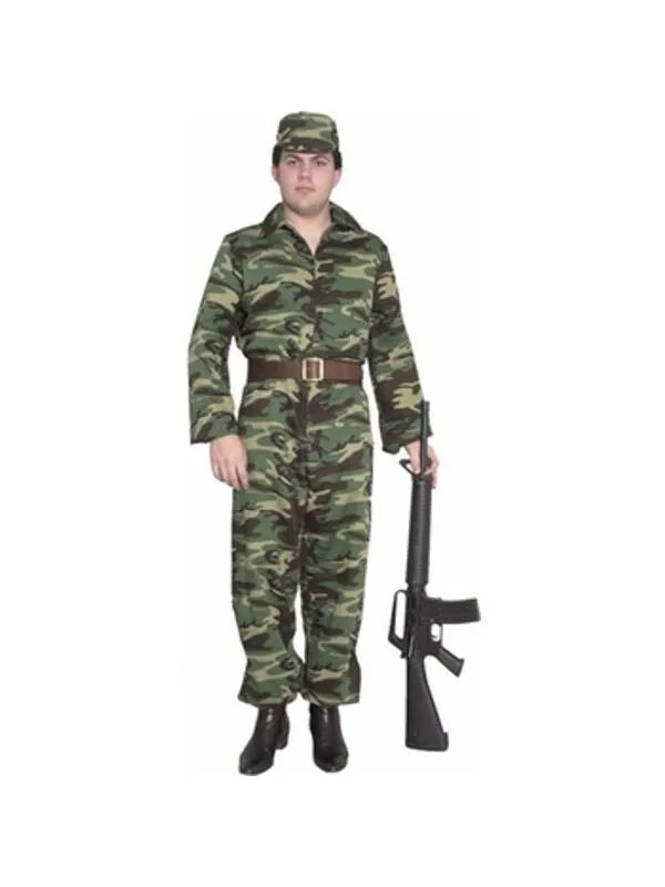 Adult ARMY GI Costume