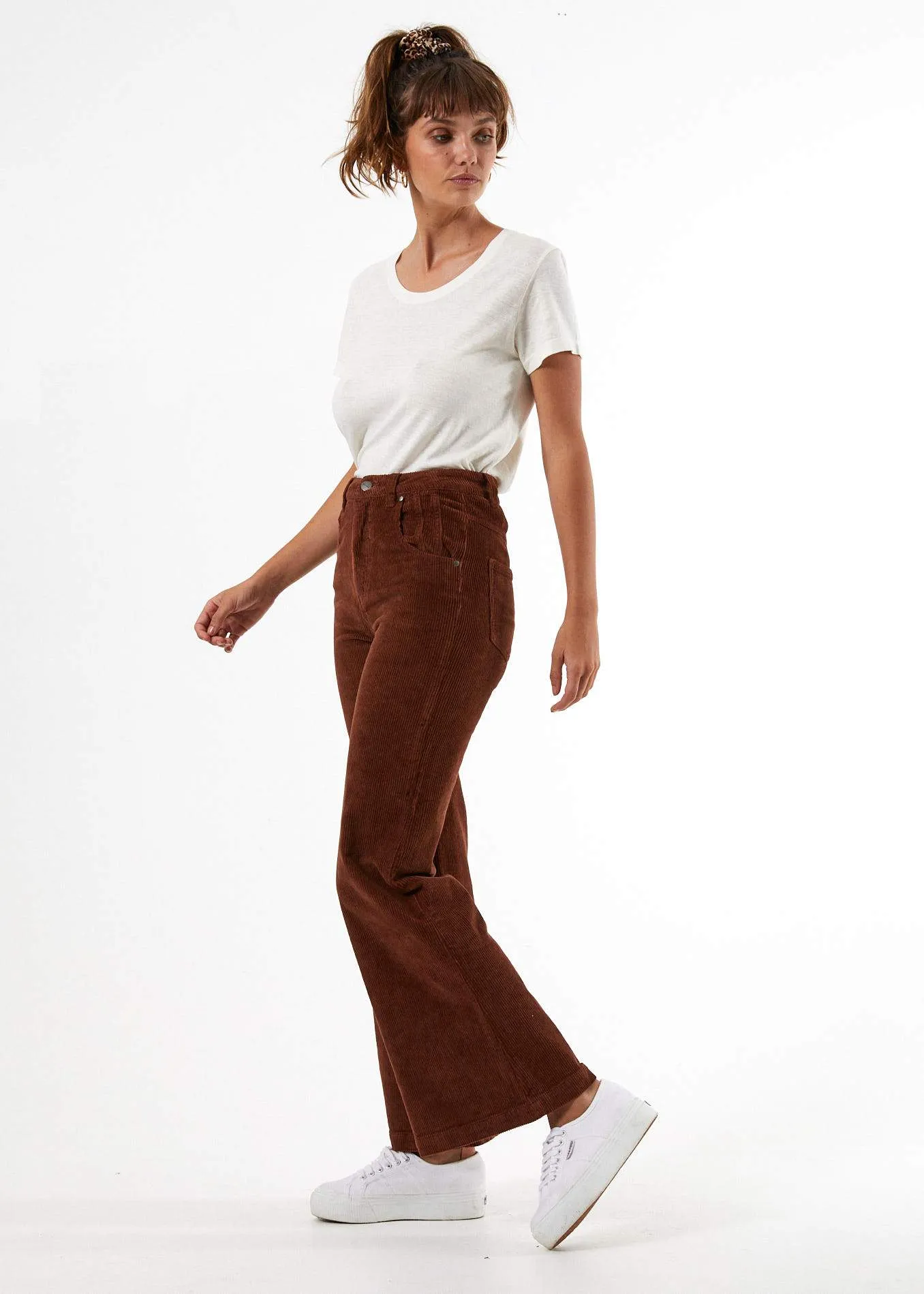 Afends Womens Marsha - Corduroy Flares