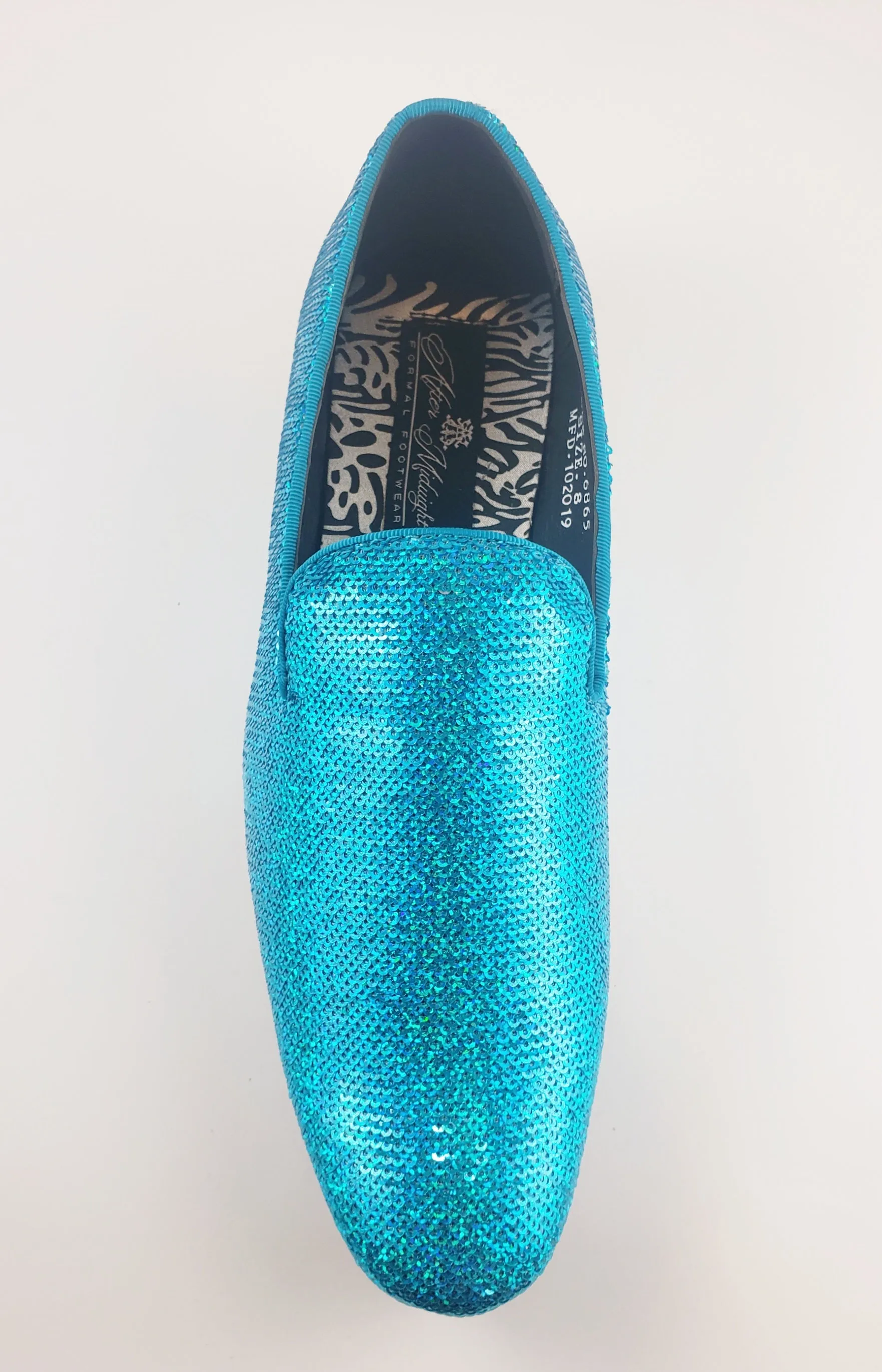 After Midnight slip on sequin  shoes