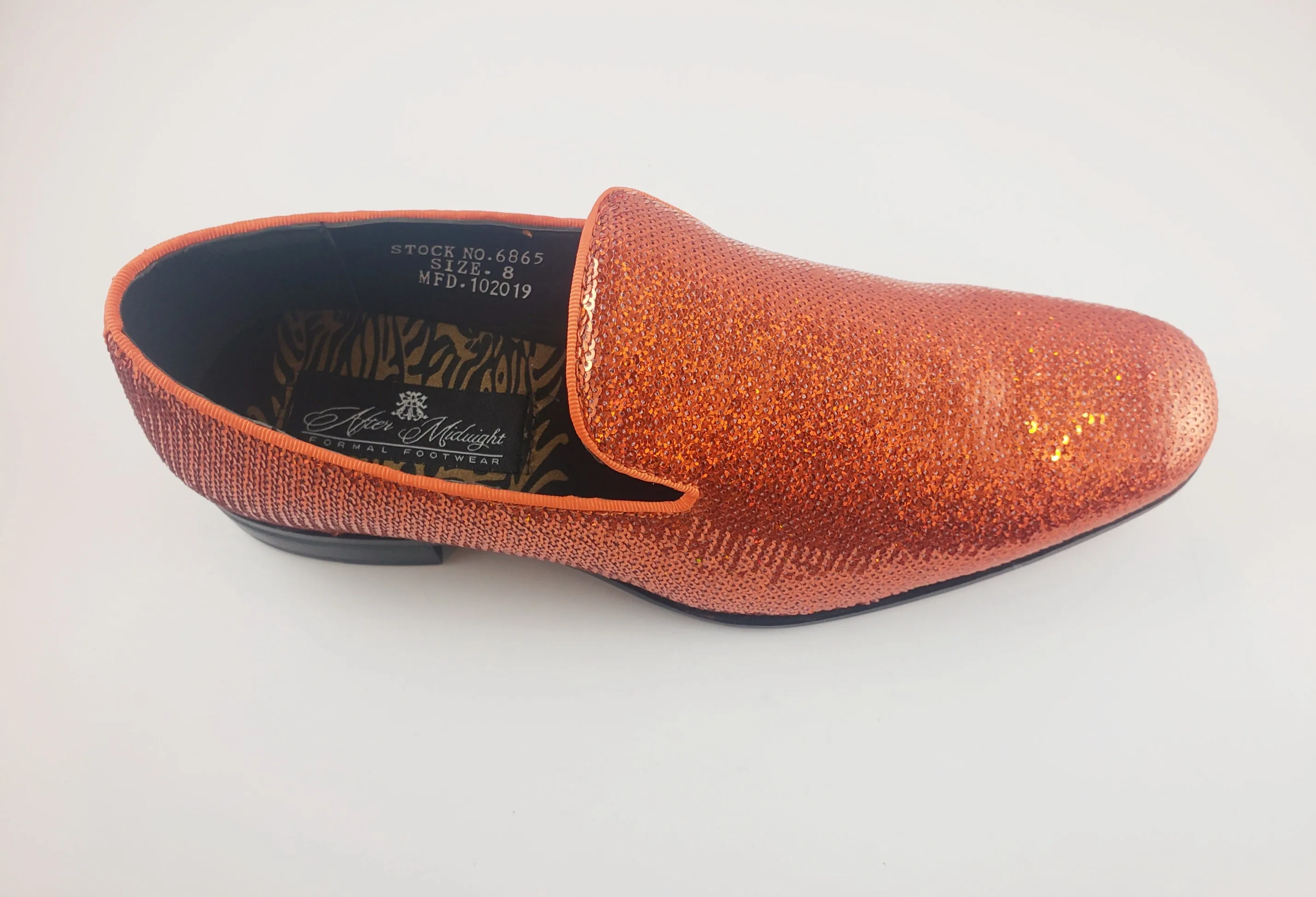 After Midnight slip on sequin  shoes