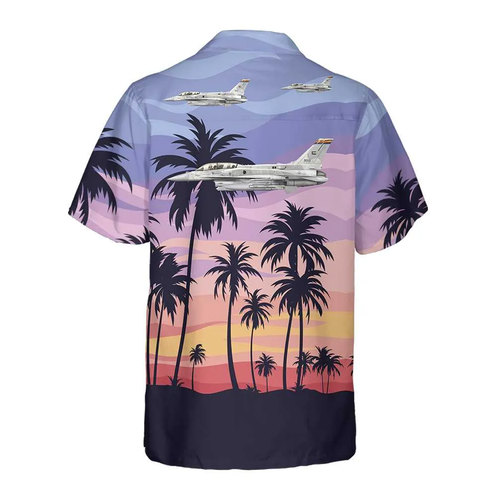 Aircraft On Sunset Hawaiian Shirt, Aircraft Hawaiian Shirt For Men And Women, Tropical Aircraft Shirt