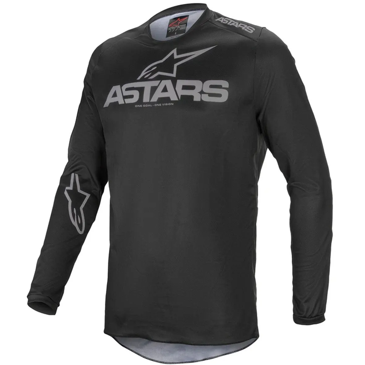 Alpinestars Fluid Graphite Jersey (Black/Dark Grey)