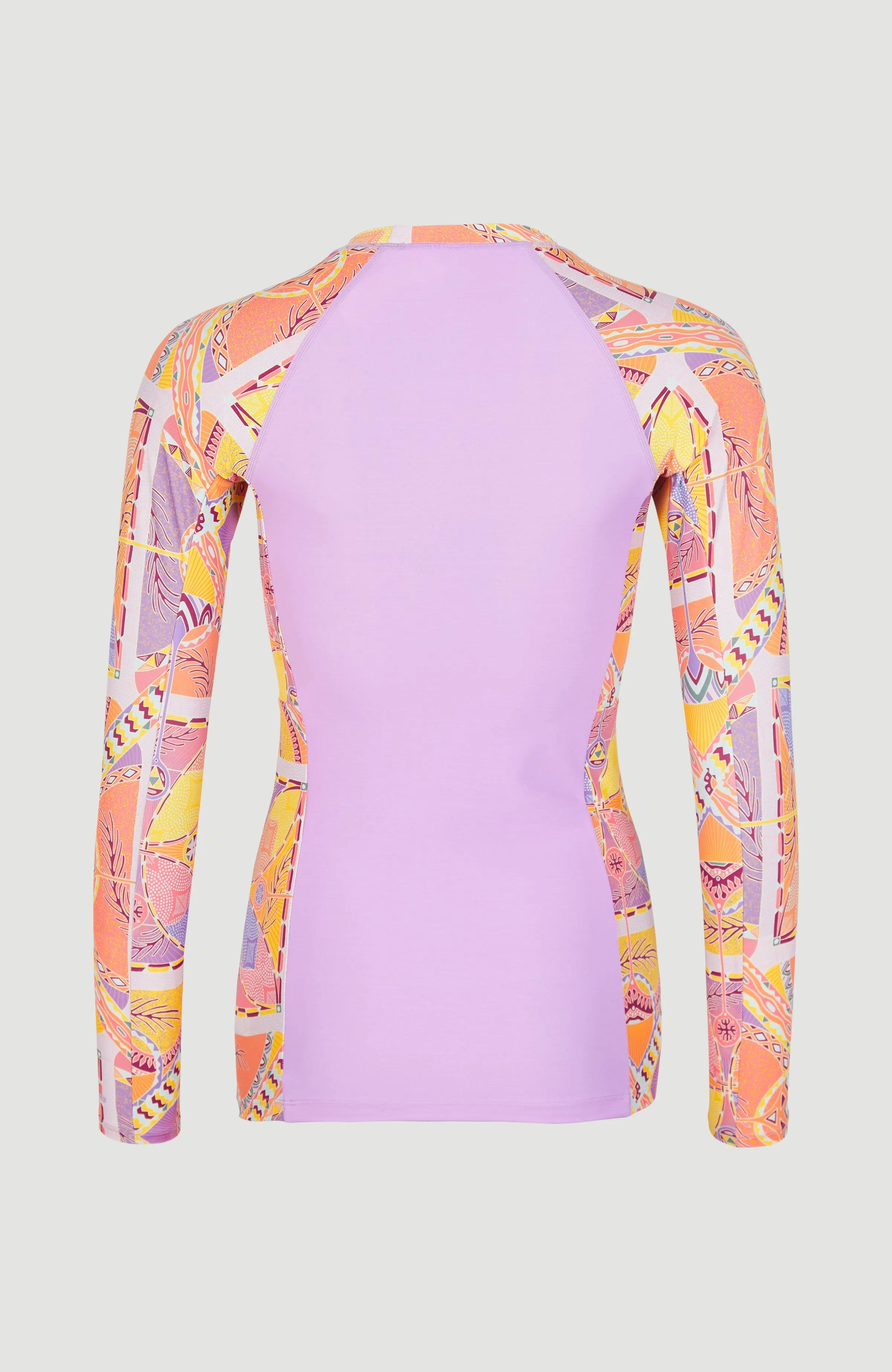 Anglet Longsleeve UPF 50  Sun Shirt Skin | Yellow Scarf Print