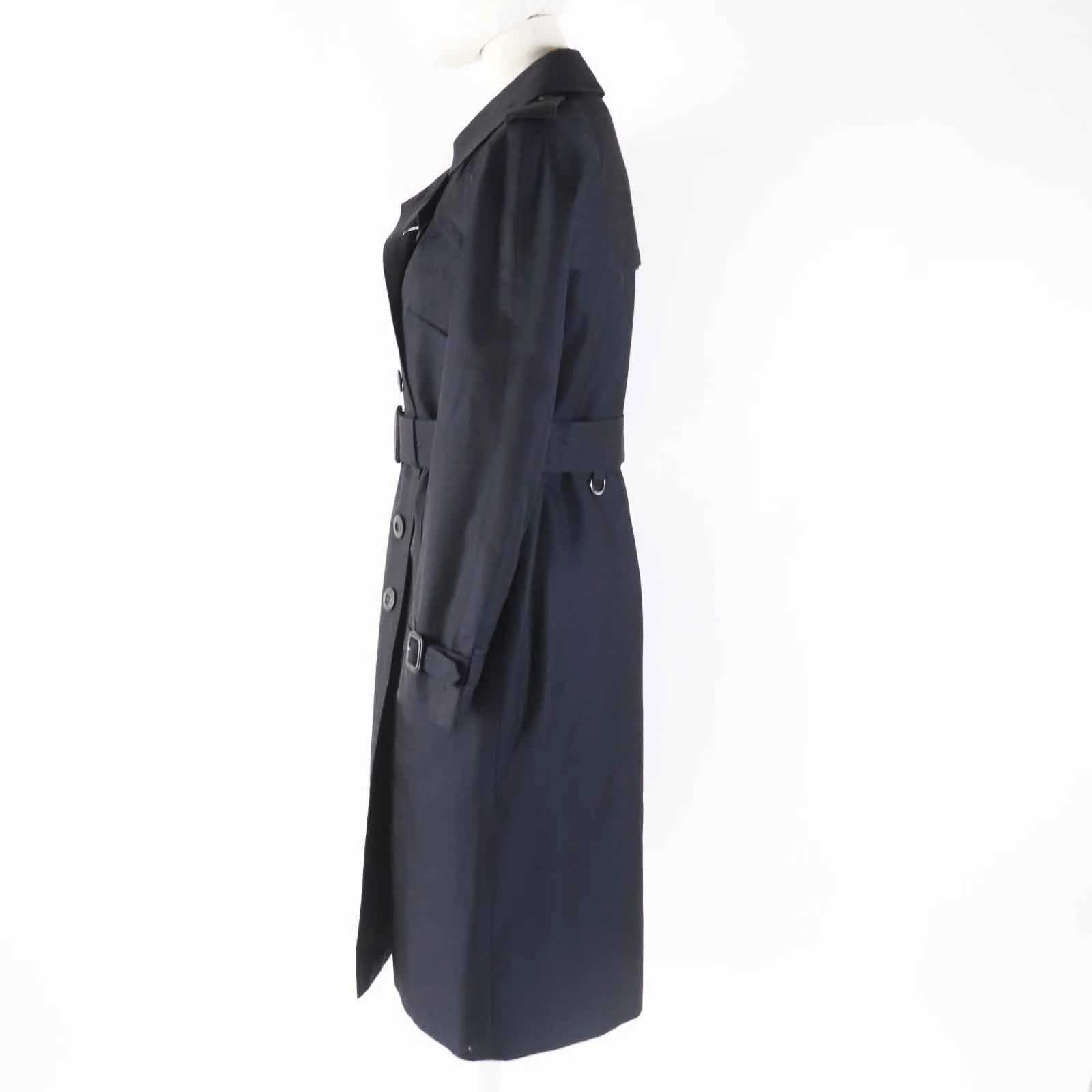 Aquascutum Women's Trench Coat Dark Navy