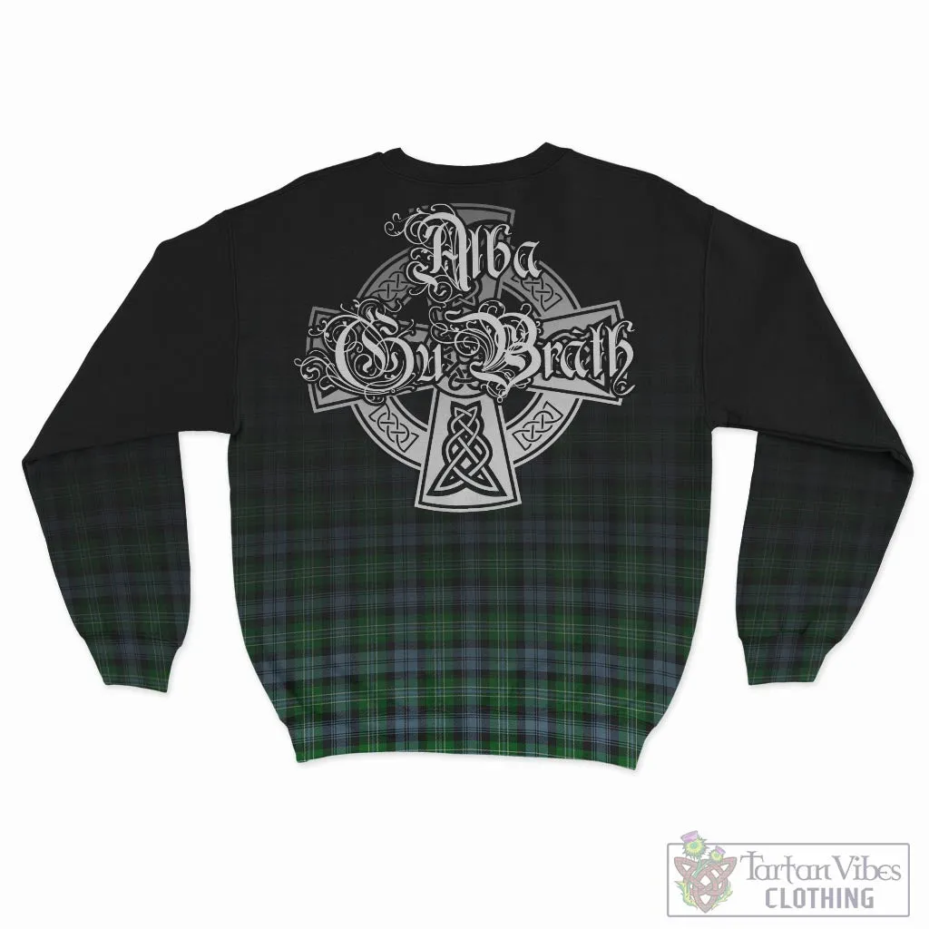 Arbuthnot Ancient Tartan Sweatshirt Featuring Alba Gu Brath Family Crest Celtic Inspired