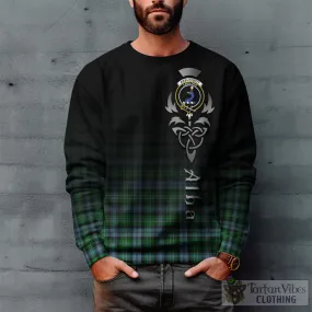 Arbuthnot Ancient Tartan Sweatshirt Featuring Alba Gu Brath Family Crest Celtic Inspired