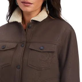 Ariat® Ladies R.E.A.L.™ Trucker Softshell Brown Jacket 10042082