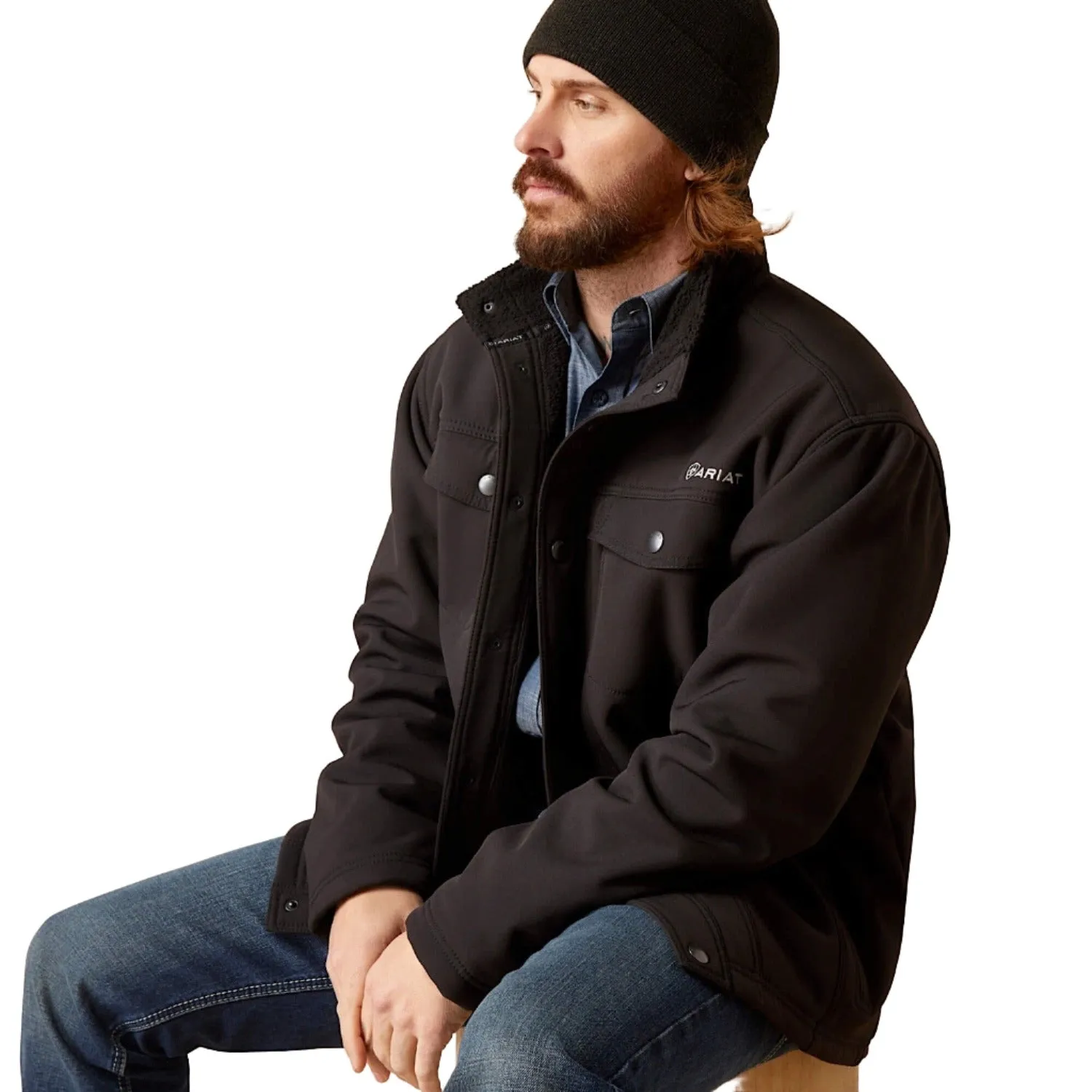 Ariat Men's Vernon Sherpa 2.0 Jacket Black