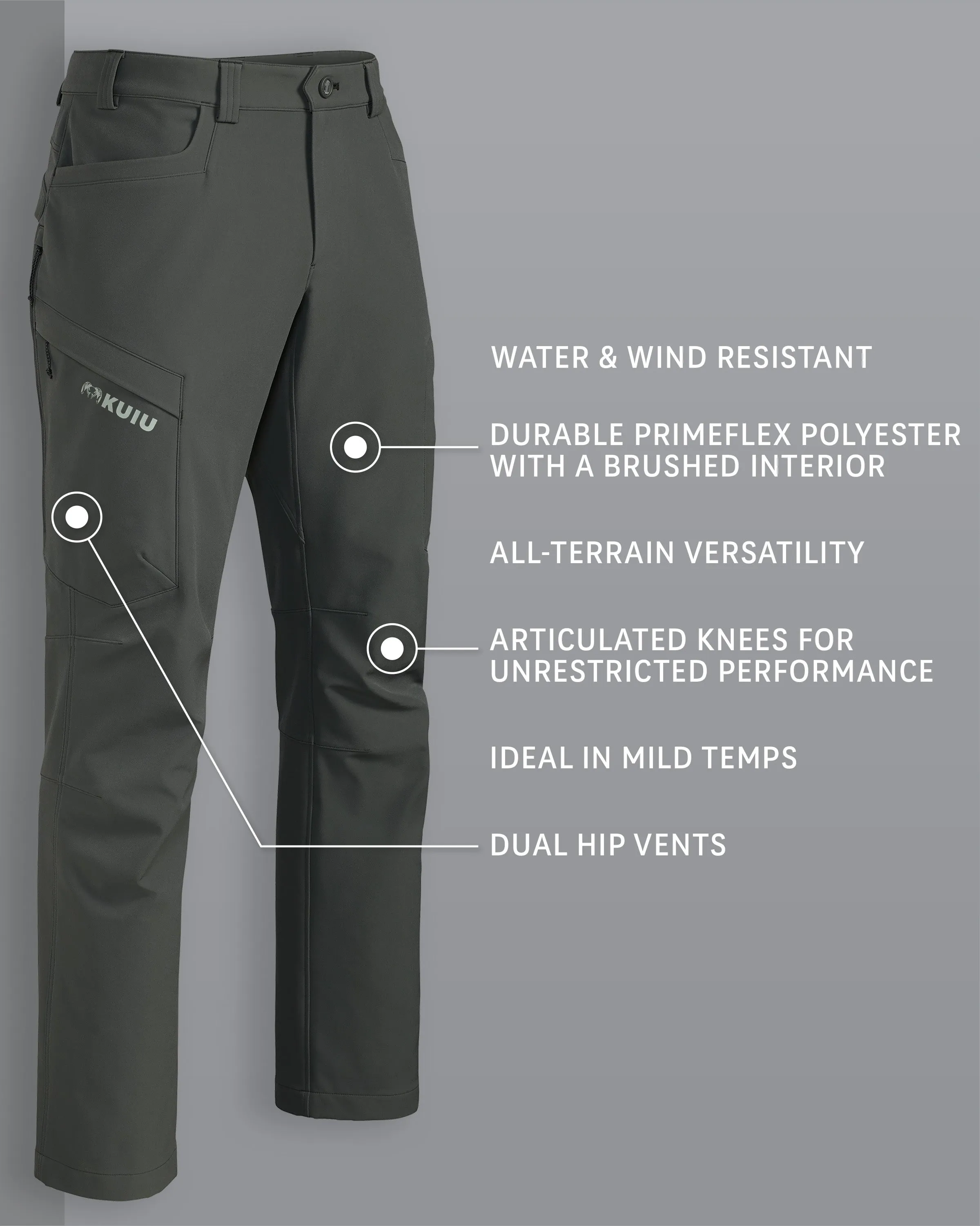 Attack Pant | Steel Grey