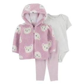 Baby Girls' 3-Piece Bear Little Jacket Set 1R959510