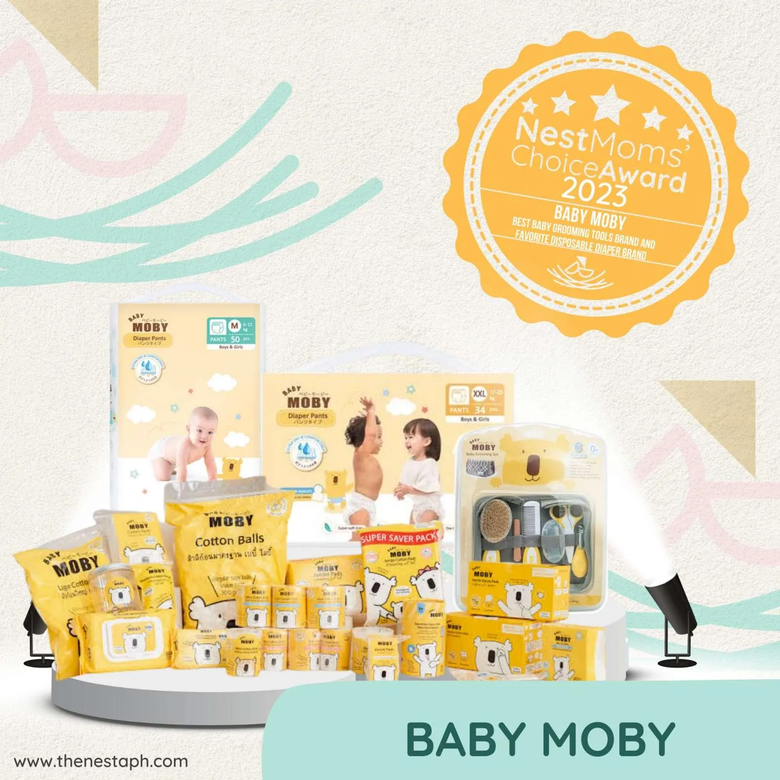 Baby Moby Diaper Pants - Medium (6-11kgs)