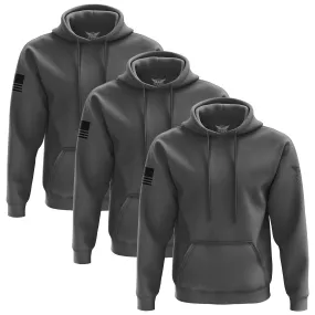 Basic - Charcoal   Black Hoodie Bundle (3 Pack)