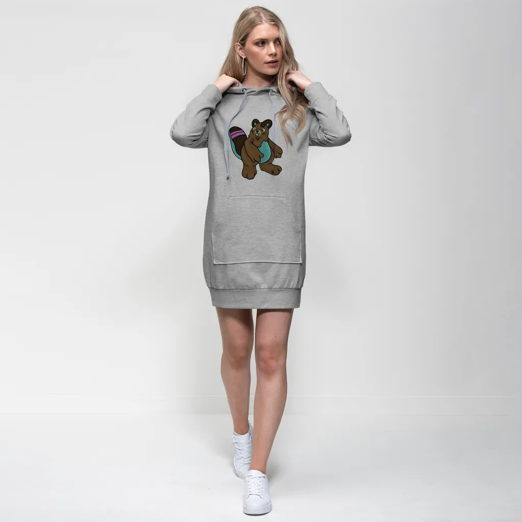 Beachu Premium Adult Hoodie Dress