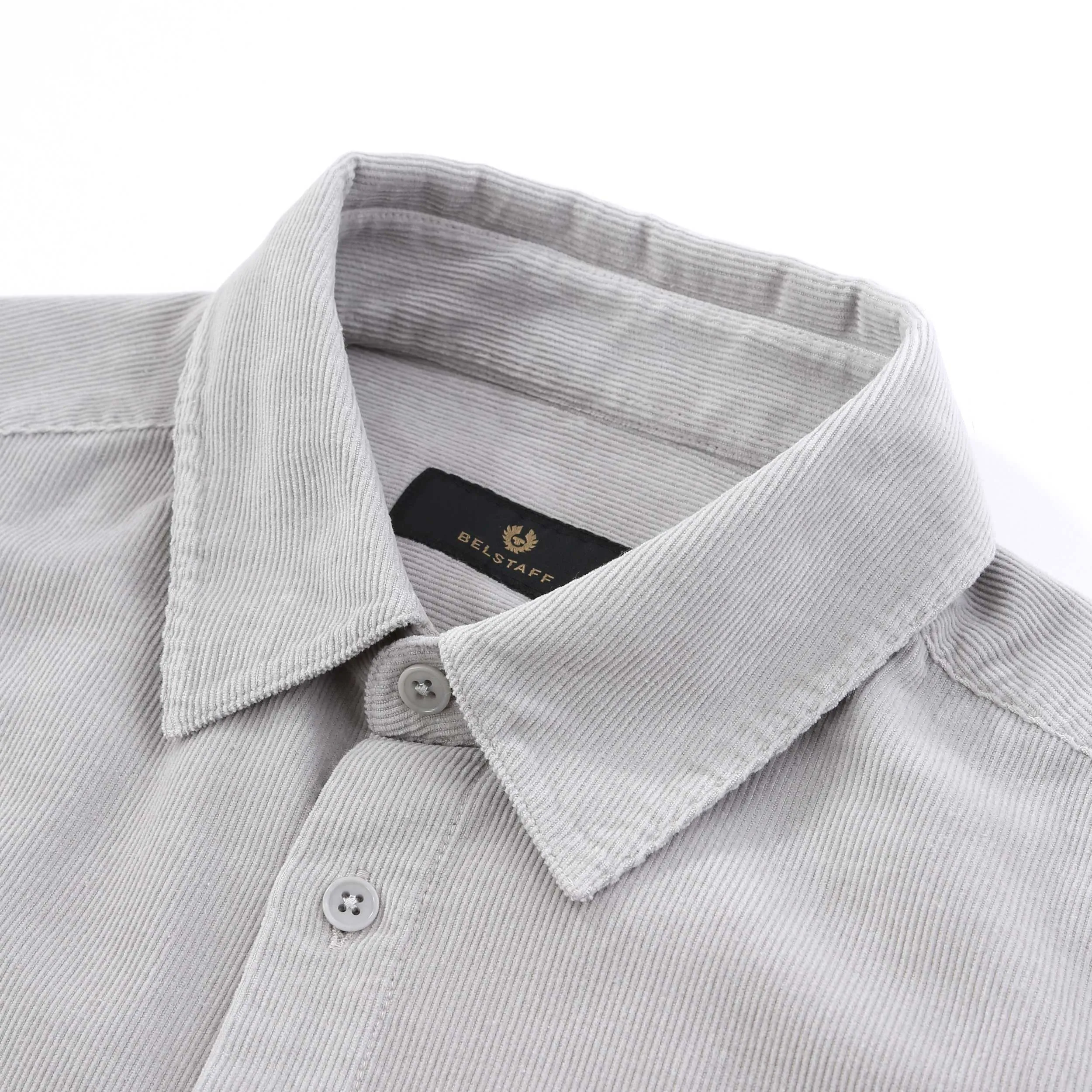 Belstaff Foundry Shirt in Chrome Grey