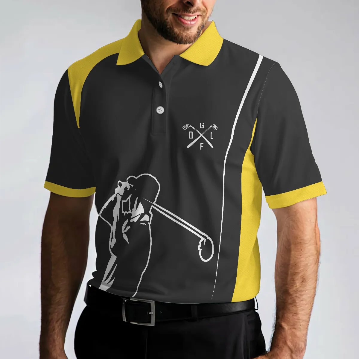 Best Papa By Par Golf Lover Short Sleeve Polo Shirt, Vintage Polo Shirt, Best Golf Shirt For Men