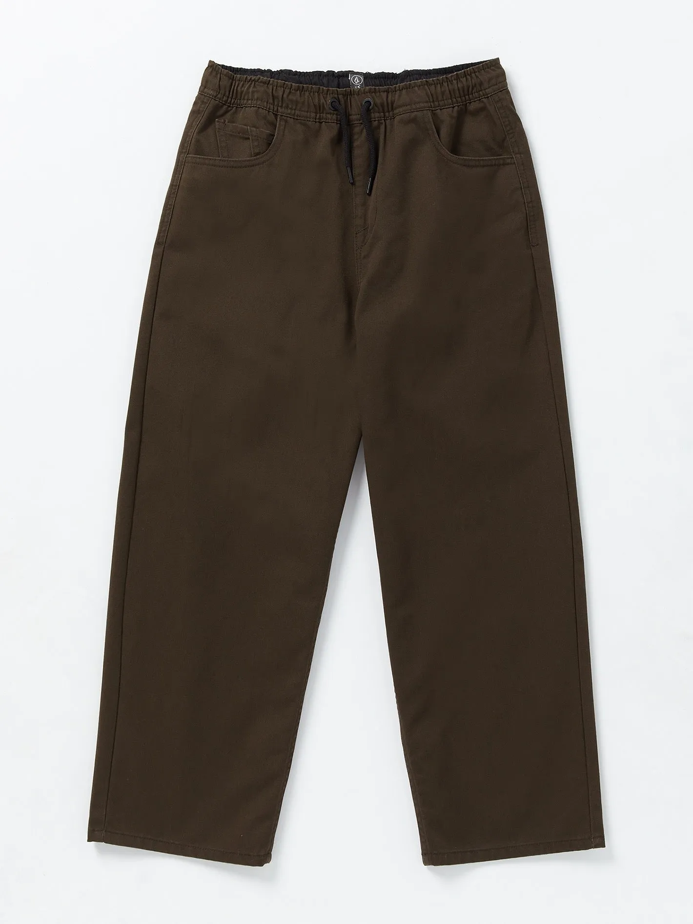 Big Boys Freazy Elastic Waist Pants - Dark Brown