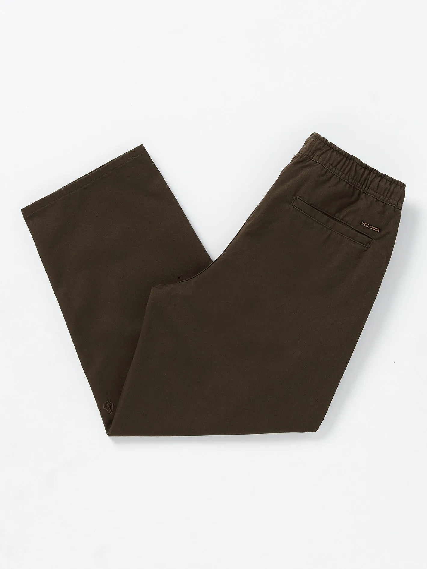 Big Boys Freazy Elastic Waist Pants - Dark Brown