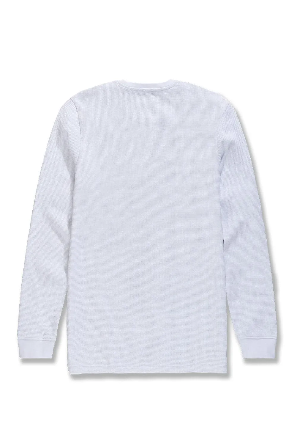 Big Men's Heavyweight L/S Thermal Shirt (White)