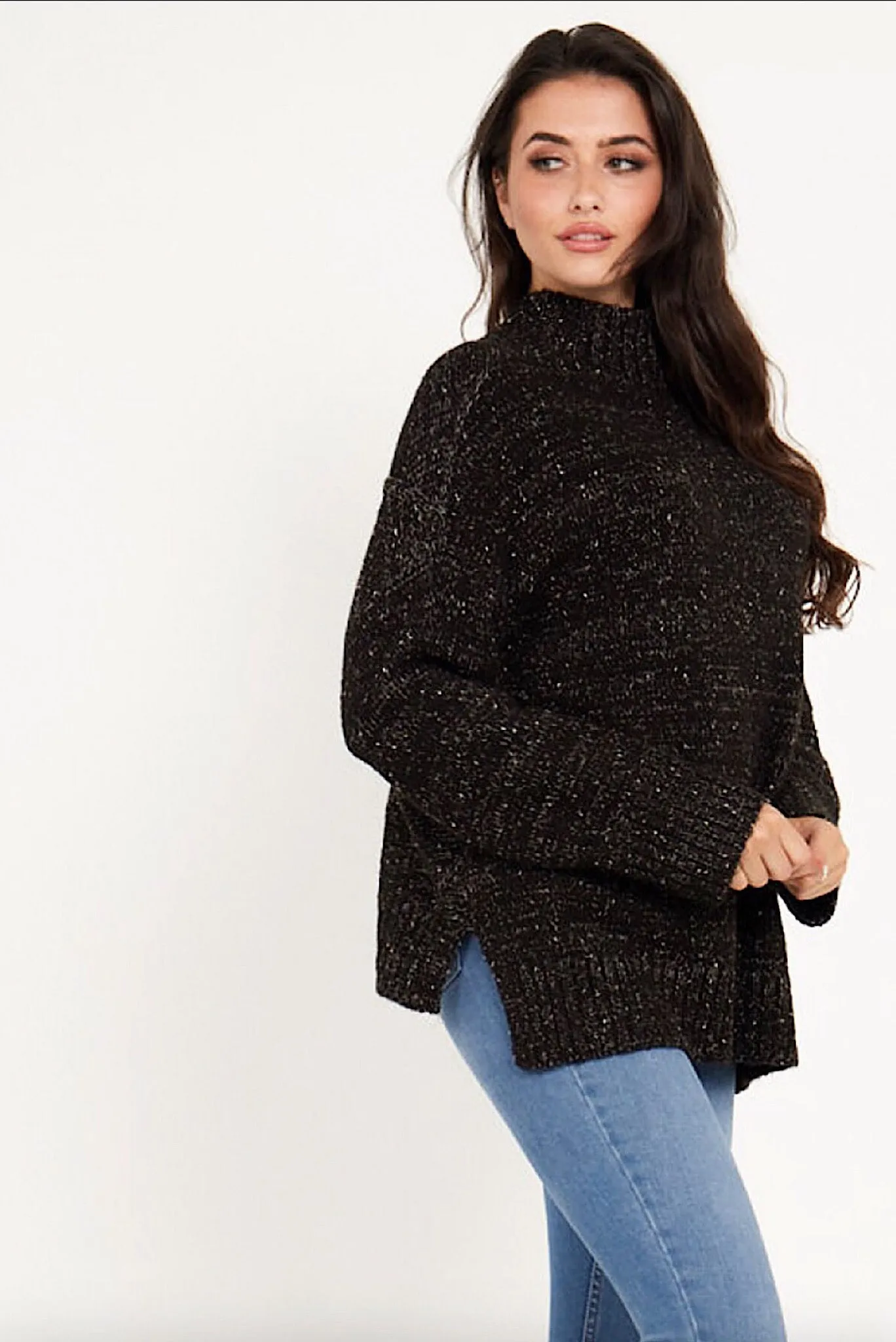 Black Knit Sweater