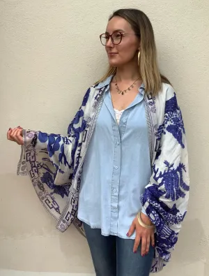 Blue Willow Shawl