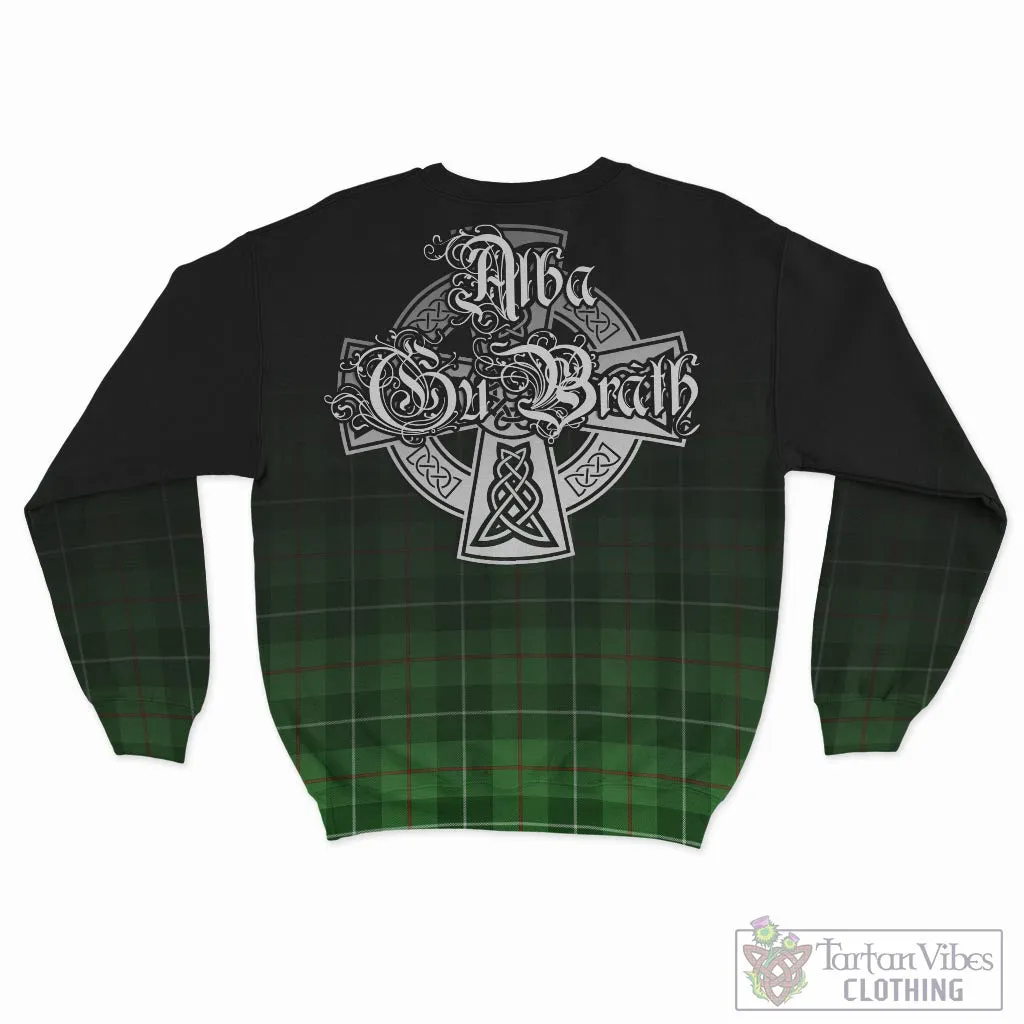 Boyle Tartan Sweatshirt Featuring Alba Gu Brath Family Crest Celtic Inspired