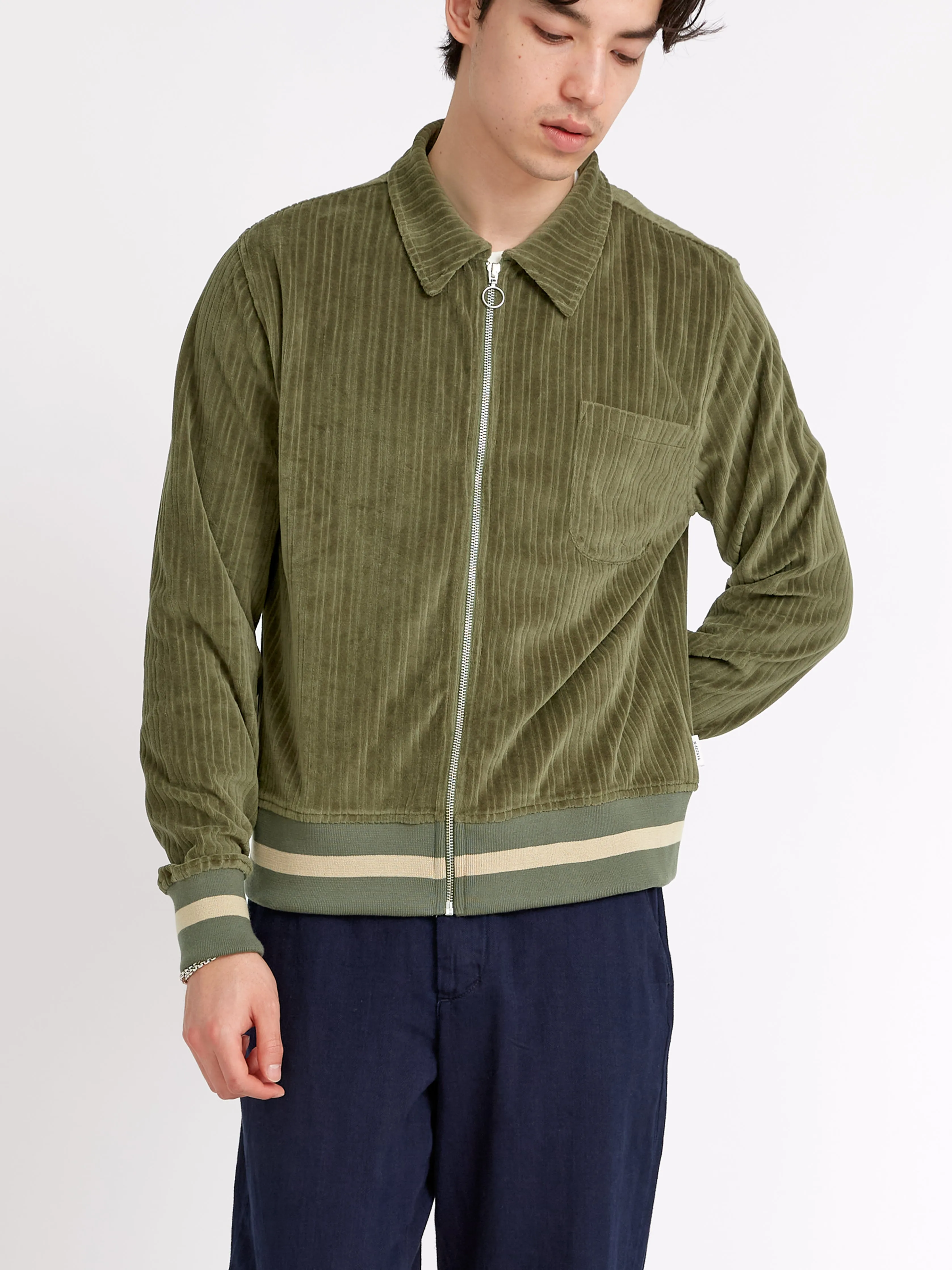 Bradstone Jersey Jacket Willow Green