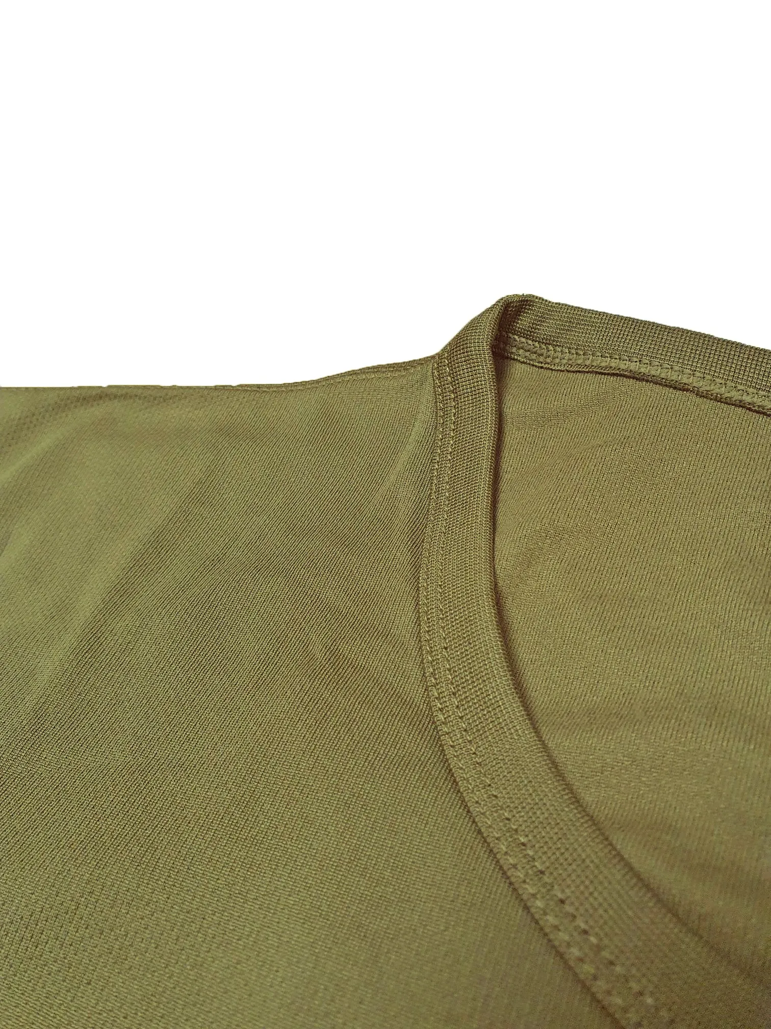 British Army - Long Sleeve Thermal Top - Light Olive - Base layer - Grade 1