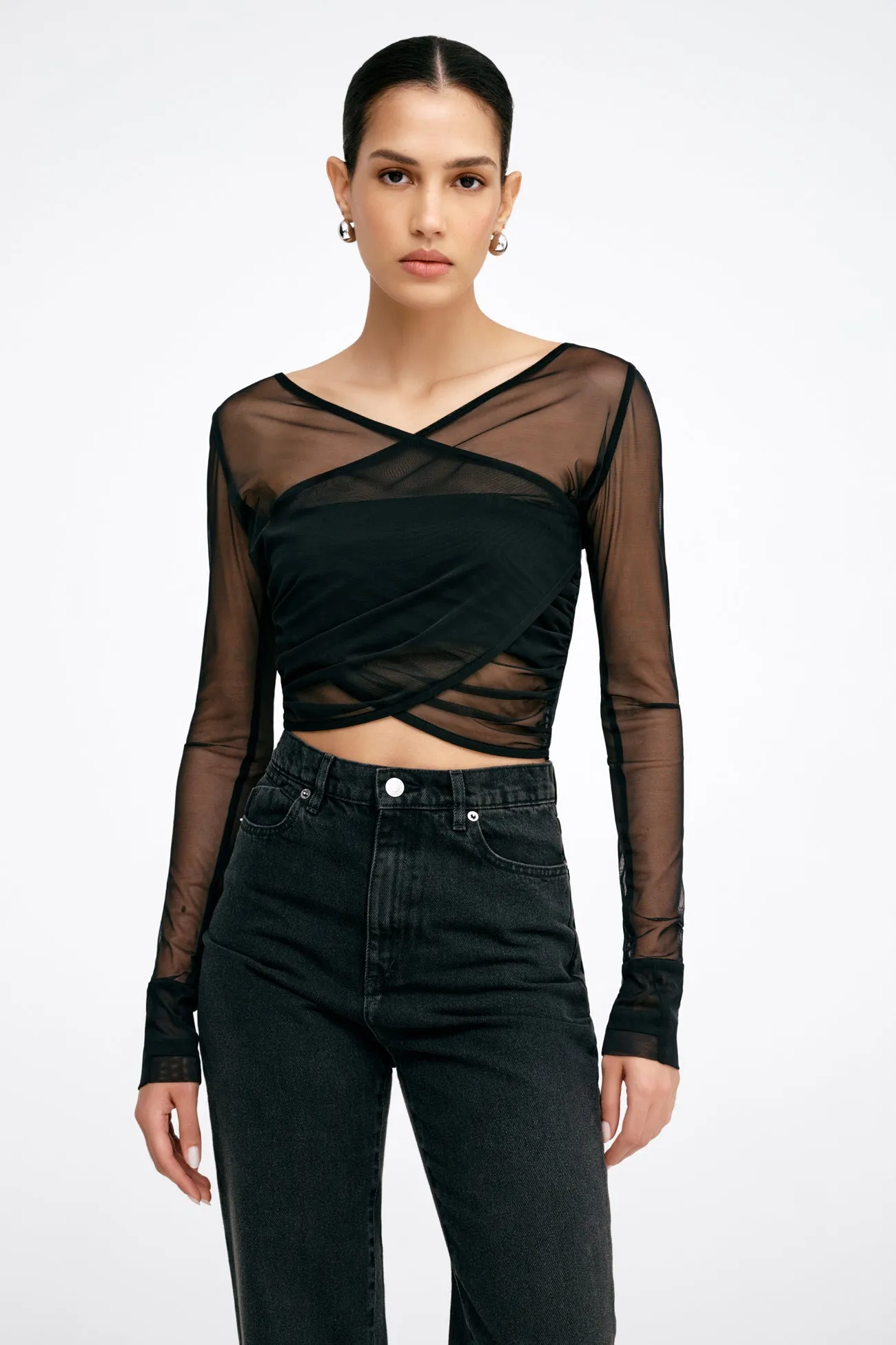 Britney Mesh Bolero