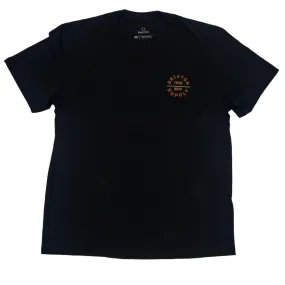 BRIXTON Oath V Mens T-Shirt - BLACK/BROWN