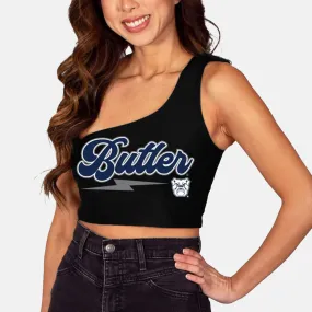 Butler Black One Shoulder Top