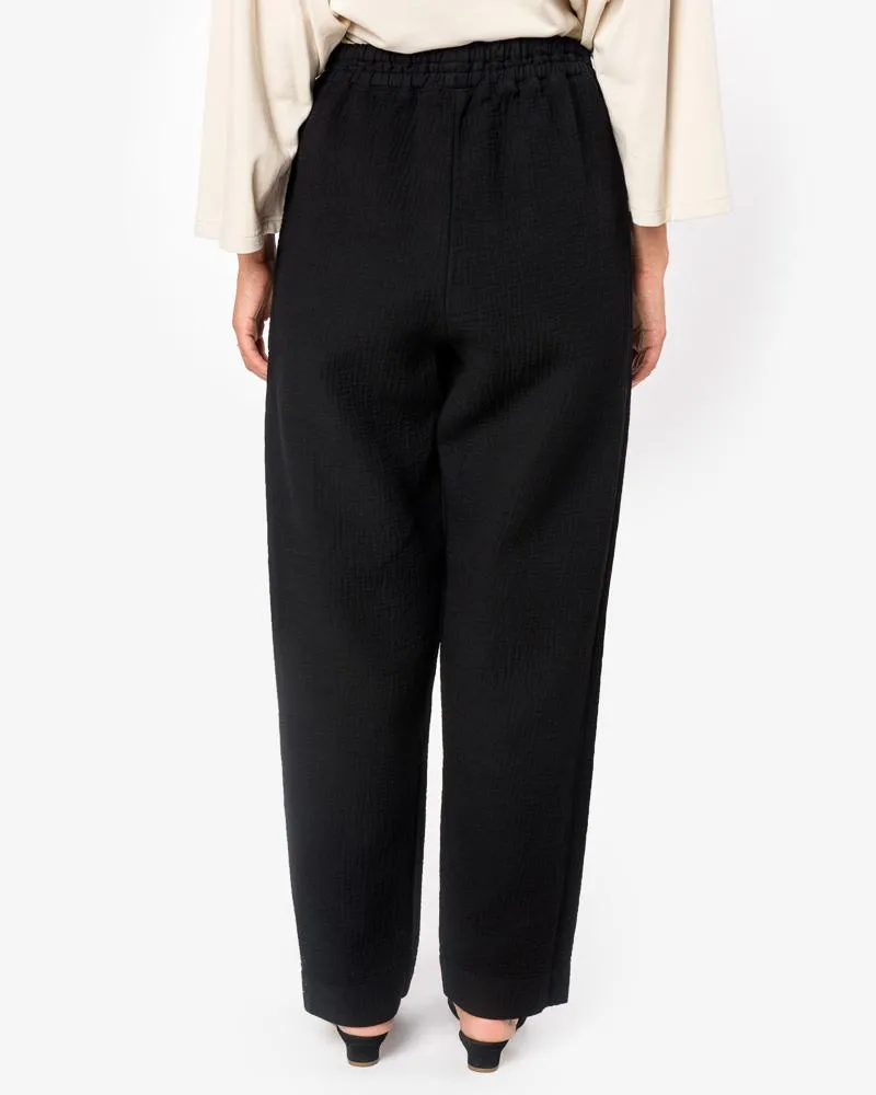 Canvas Pants in Black