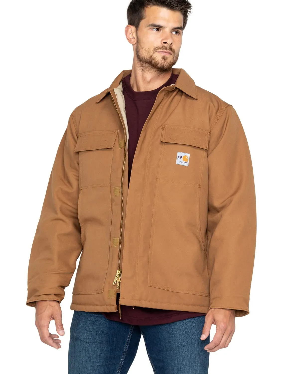 Carhartt 101618 Men's Flame Resistant Duck Traditional Coat