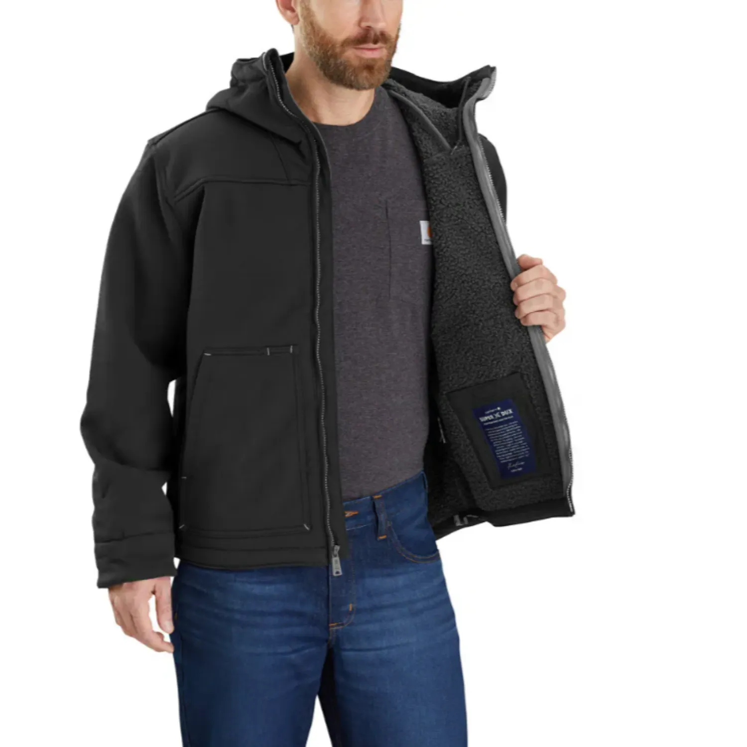 Carhartt Men's Super Dux Relaxed Fit Sherpa Lined Active Jacket