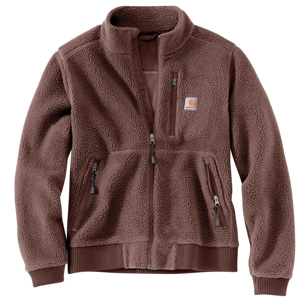 'Carhartt' Women's Sherpa Jacket - Nutmeg Heather