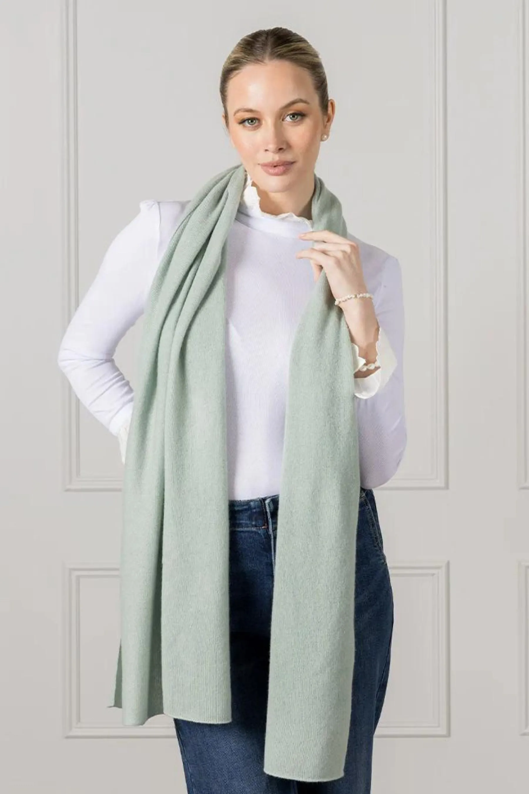 Cashmere Scarf | Sage