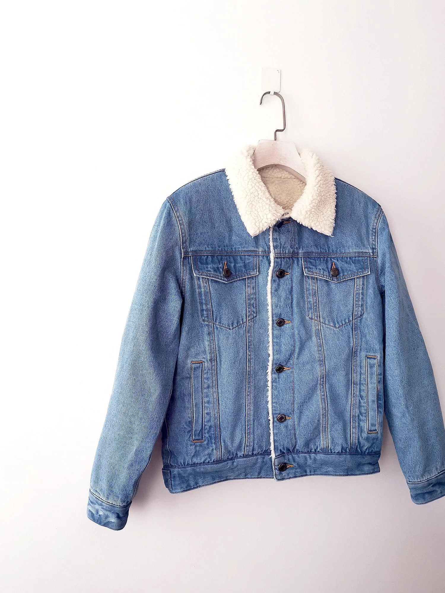 Classic Denim Sherpa Jacket