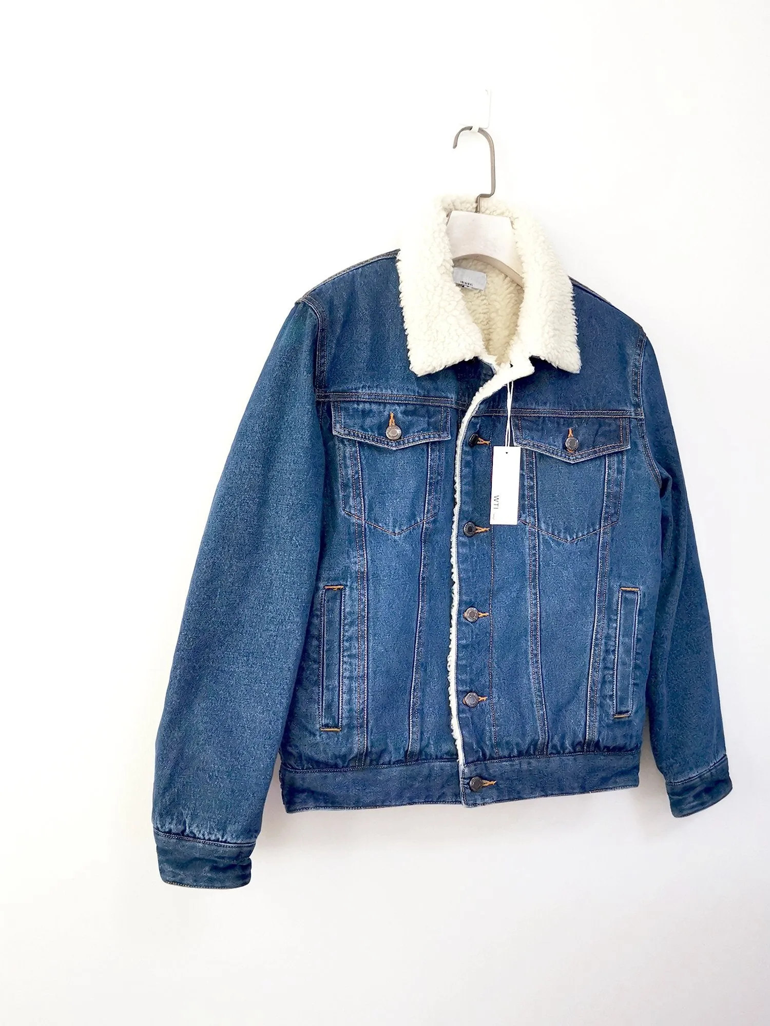 Classic Denim Sherpa Jacket