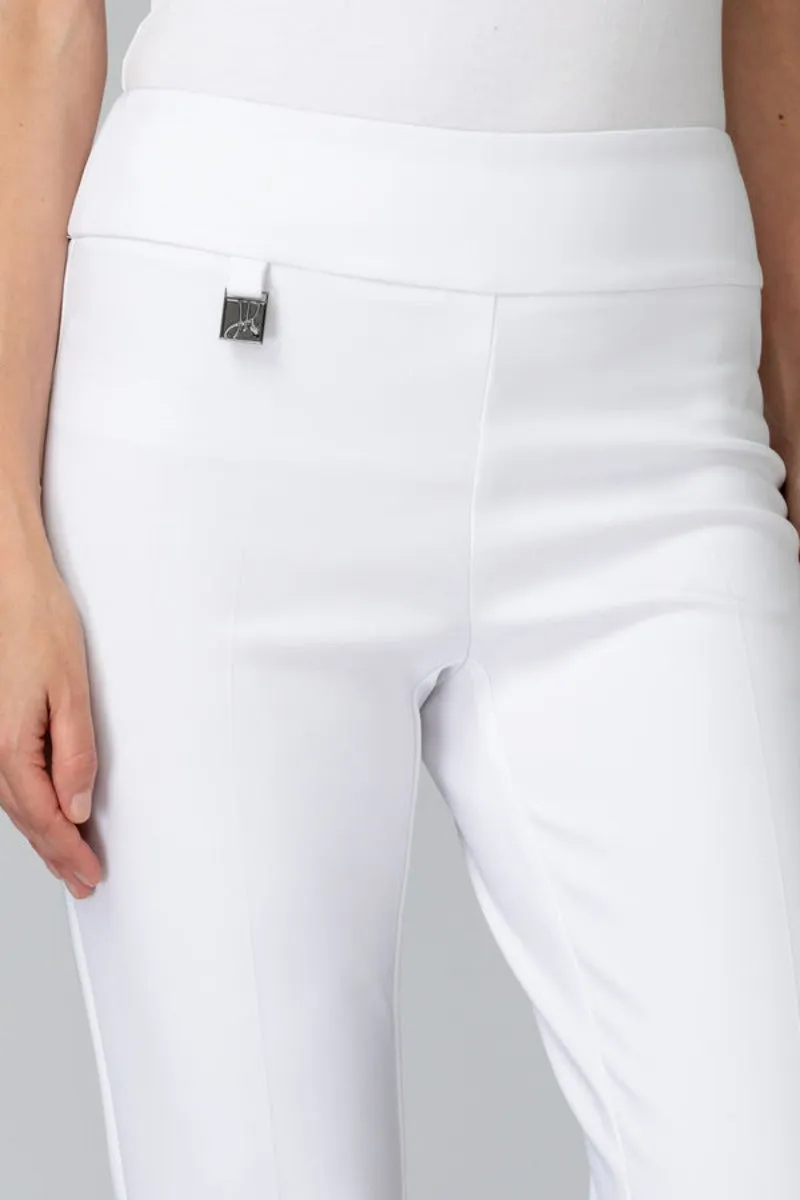 Classic Tailored Slim Pant 144092 in Black, White, Navy, Moonstone & Vanilla by Joseph Ribkoff