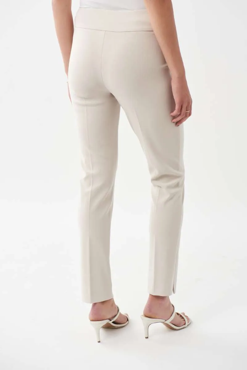 Classic Tailored Slim Pant 144092 in Black, White, Navy, Moonstone & Vanilla by Joseph Ribkoff