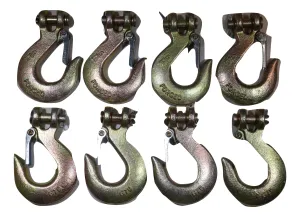 Clevis Slip Hook 5/16" with Latch Grade 70 | 8 PACK