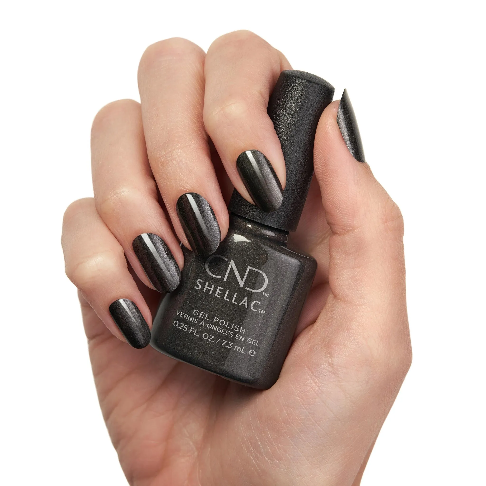 CND - Shellac Powerful Hematite (0.25 oz)